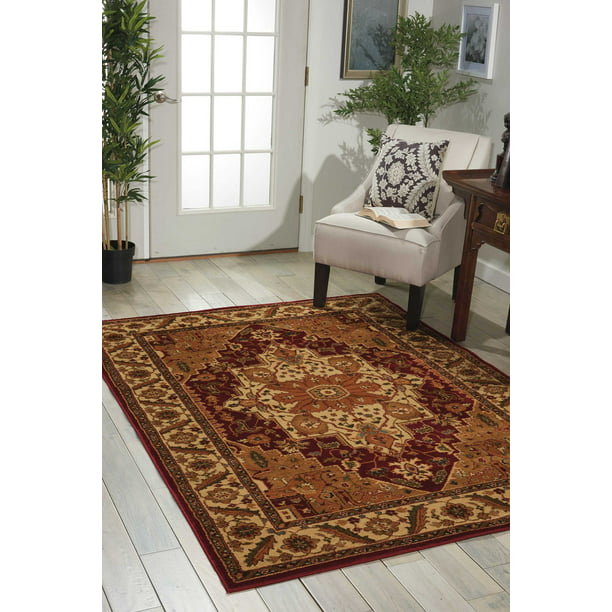 7'10 x 10'6 7-Feet 10-Inches by 10-Feet 6-Inches Nourison Paramount Blu Rectangle Area Rug 